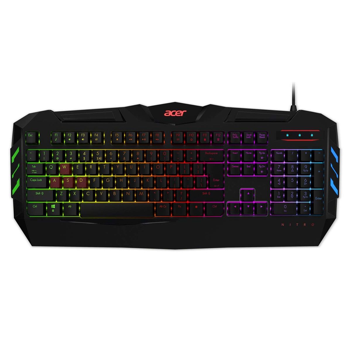 Teclado Mecánico Gamer Acer Nitro Nkb810 Con Cable