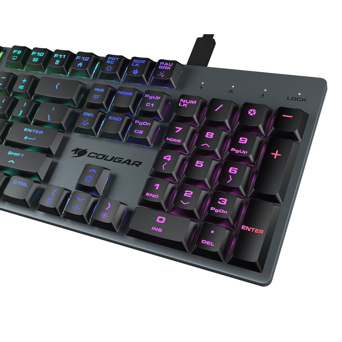 Teclado Cougar Luxlim Opto-mecanico