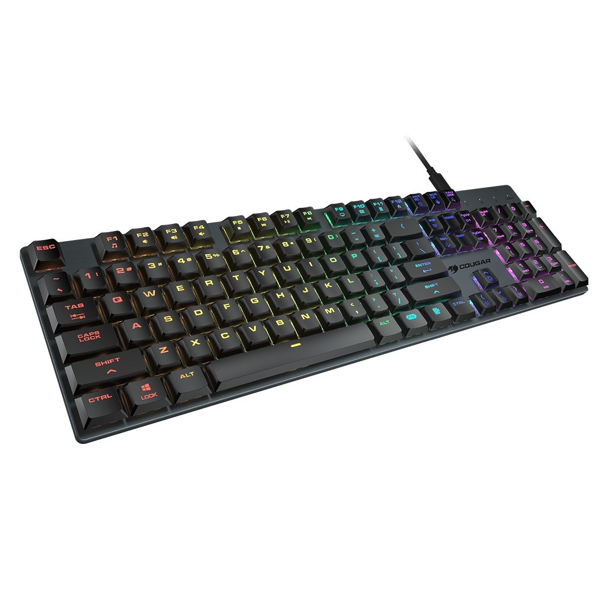 Teclado Cougar Luxlim Opto-mecanico