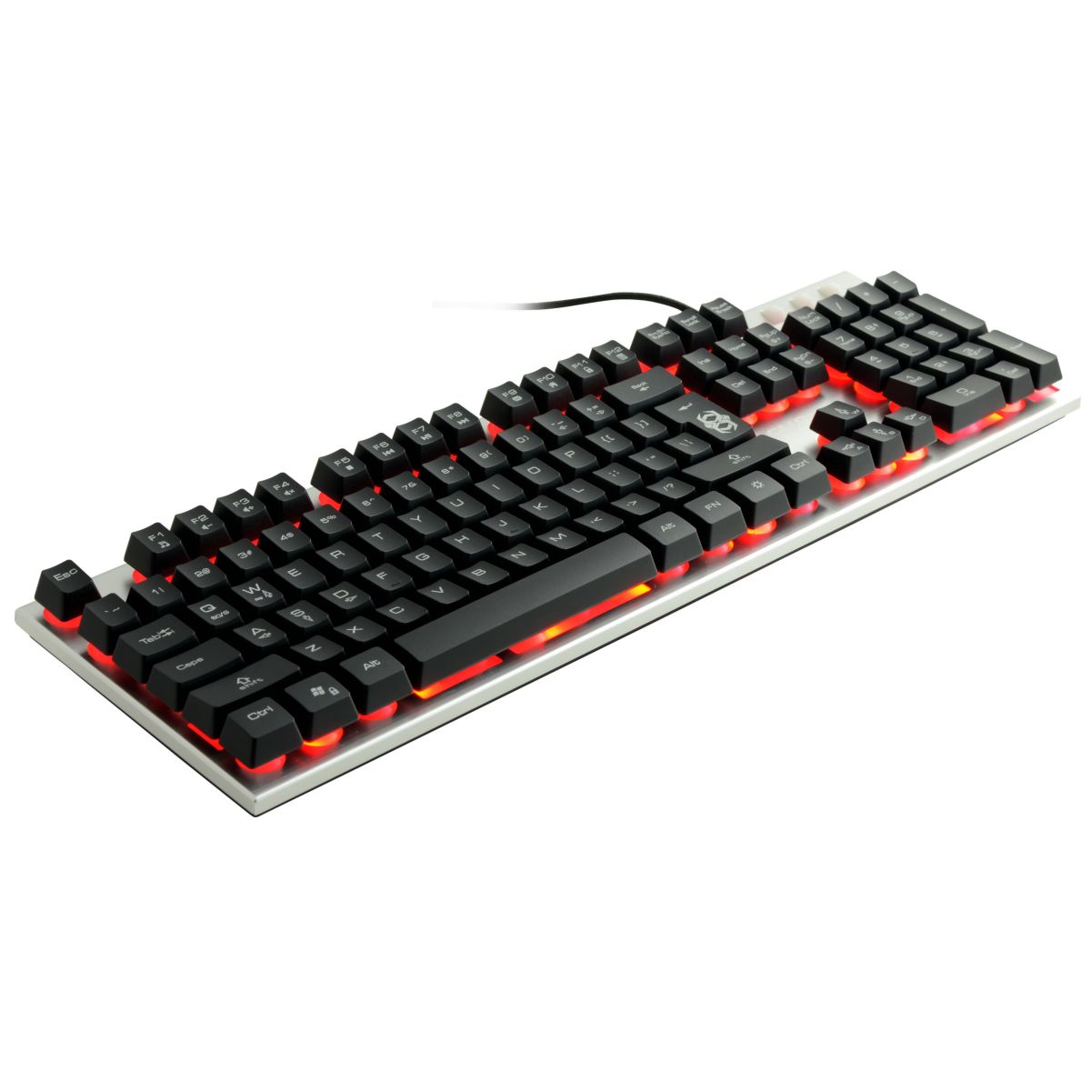 Teclado Usb Cliptec Illuminated Zakinat 751