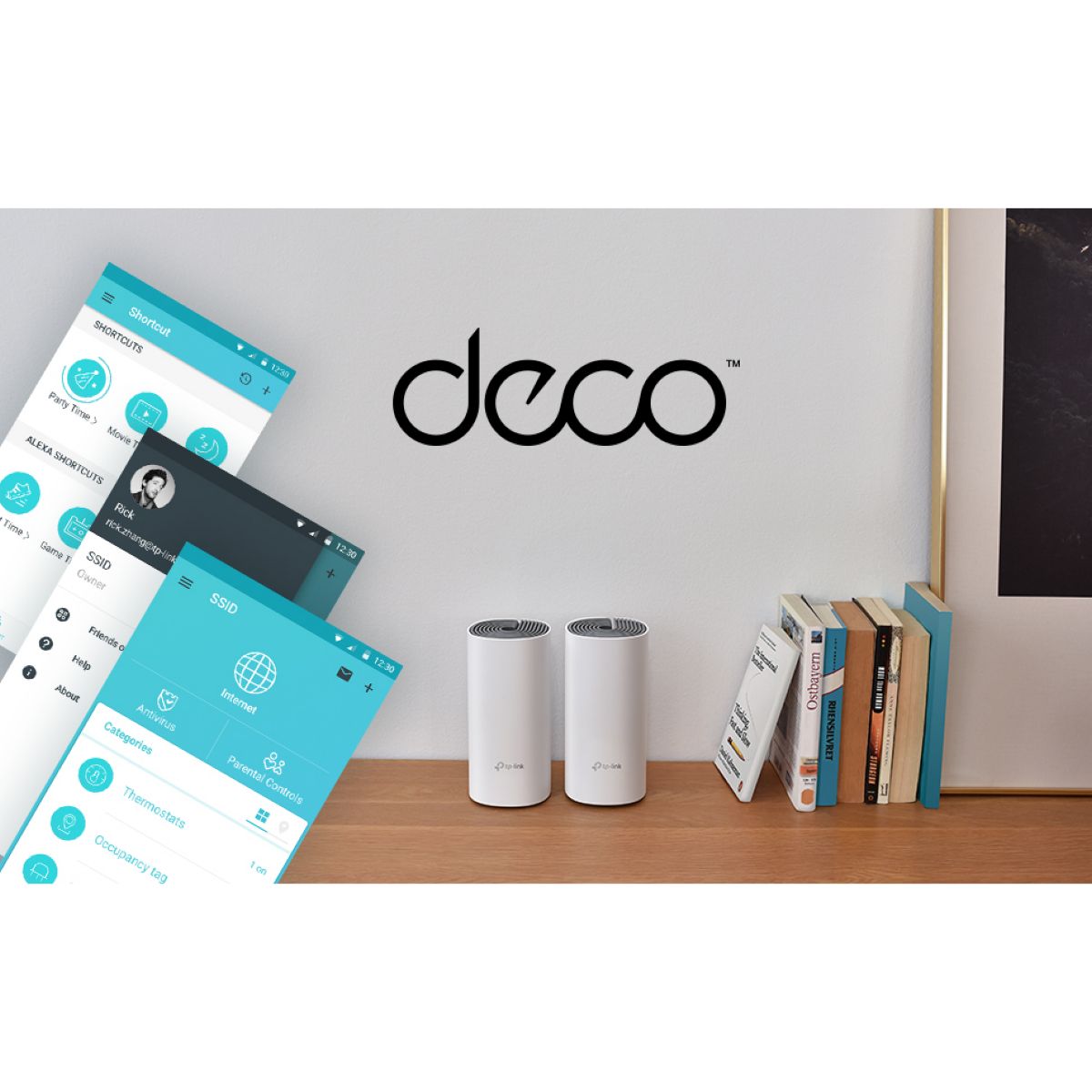 Sistema WiFi Mesh Deco TP-Link E4 Ac1200 Dual Band Pack x1