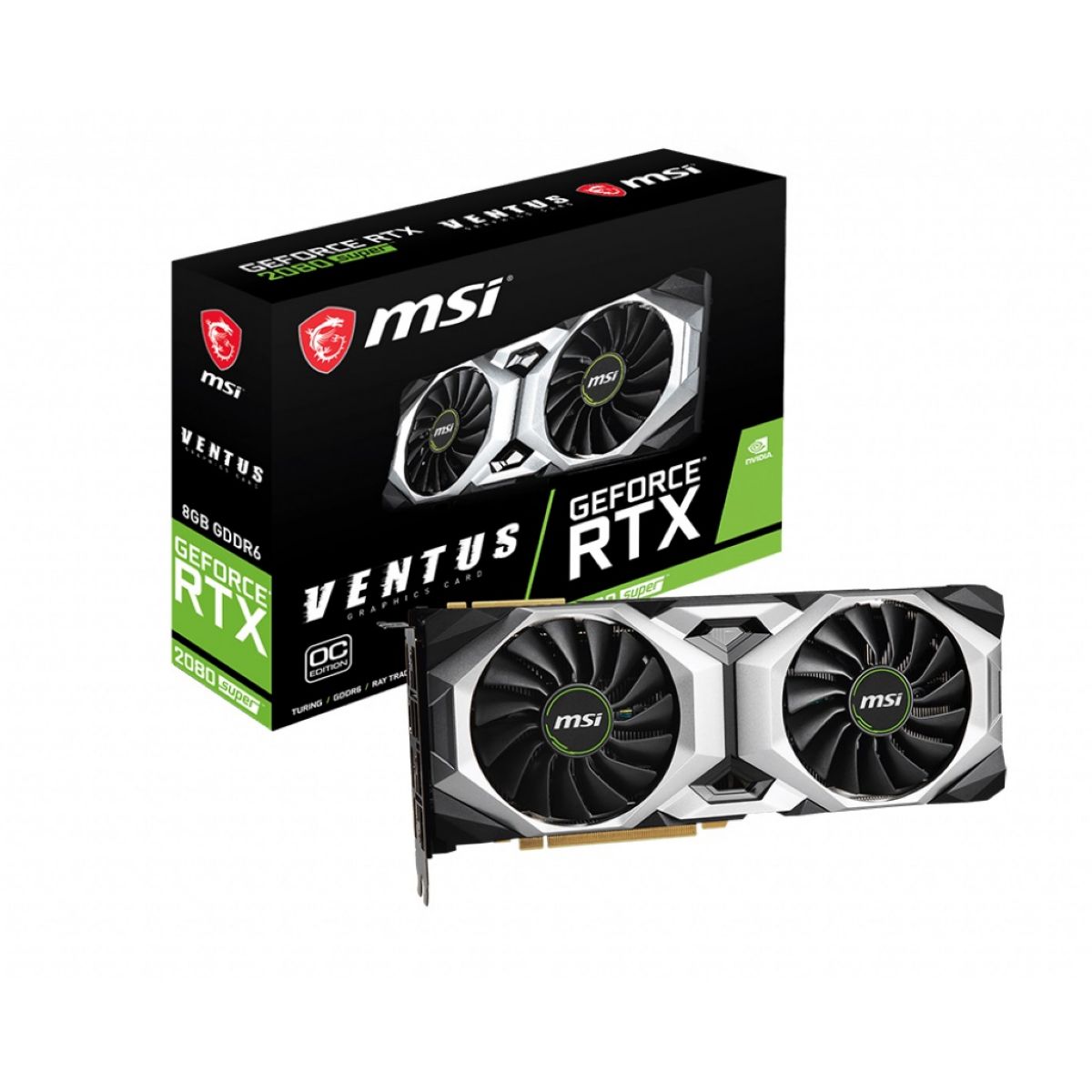 Tarj. Vga Msi Rtx2080 Super Ventus Oc
