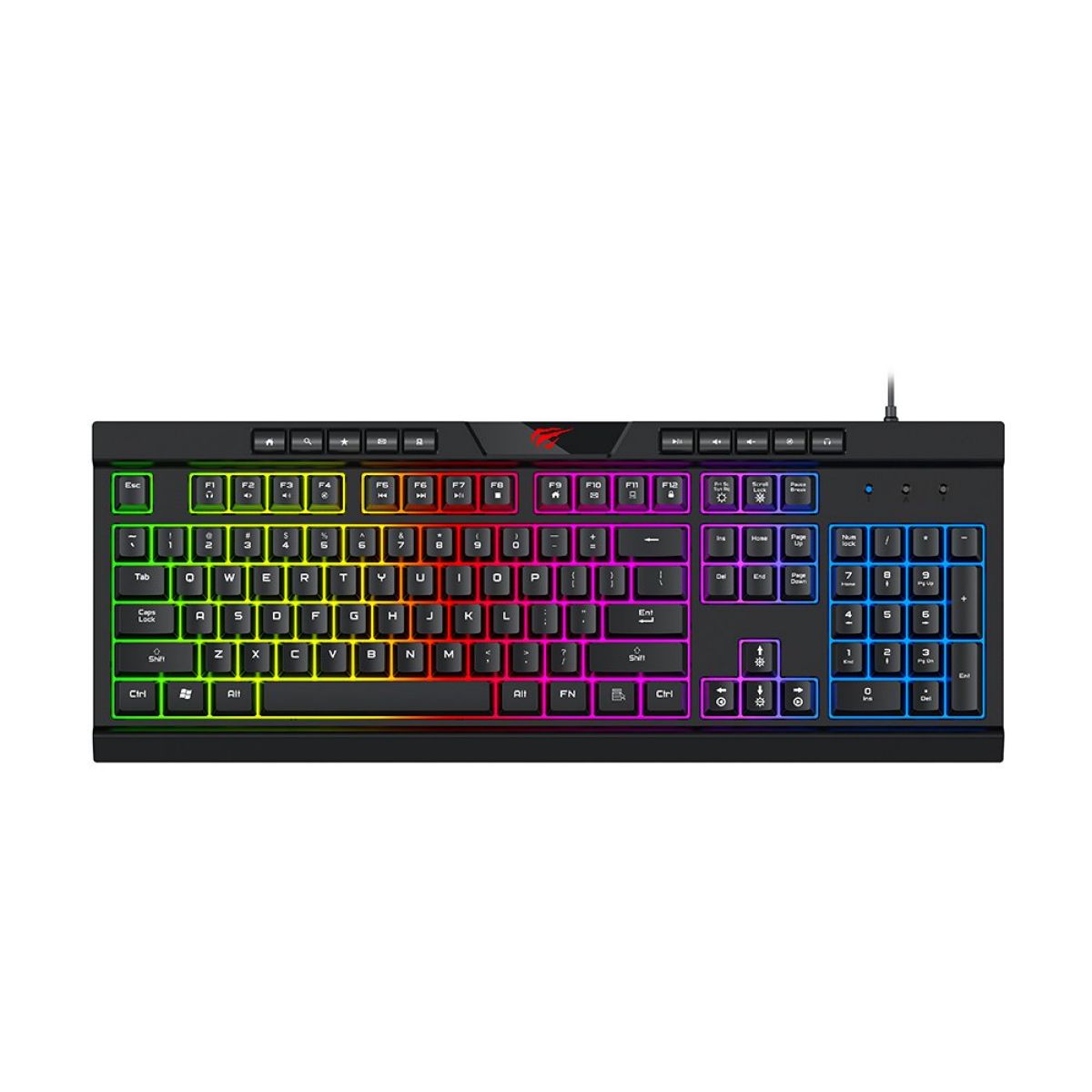 Teclado Gaming Havit Kb500l Español