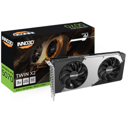 Tarjeta Grafica INNO3D GeForce RTX 5070 TWIN X2 12GB GDDR7