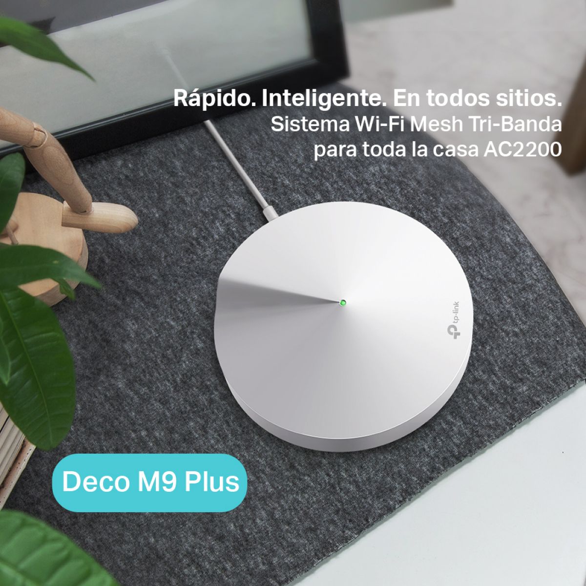 Access Point WiFi Mesh Tp-link Deco M9 Plus Ac2200 Pack x2