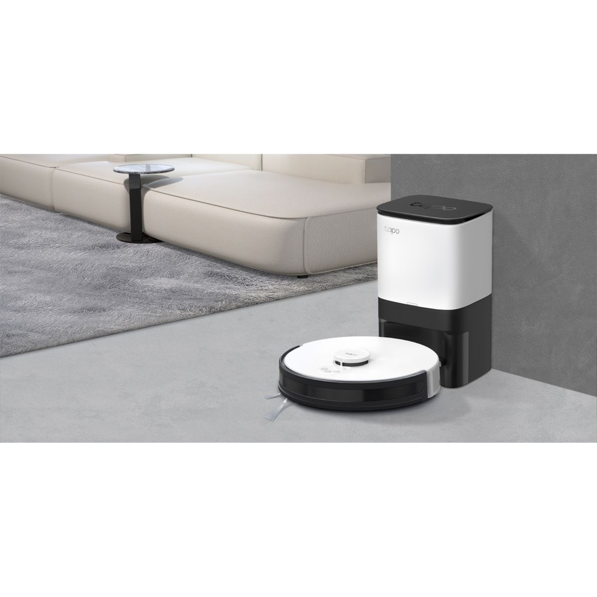Robot Aspiradora Inteligente Con Deposito Tapo Rv30 Plus