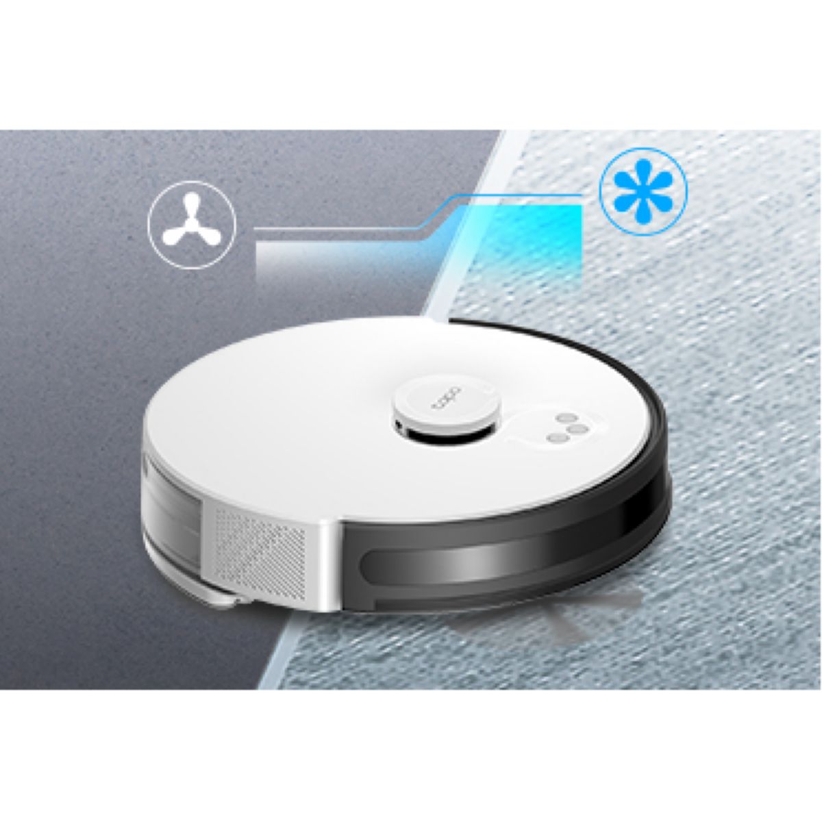 Robot Aspiradora Inteligente Con Deposito Tapo Rv30 Plus