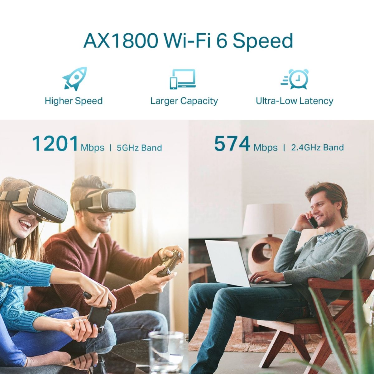Extensor WiFi Tp-link Re605x Ax1800 Wifi 6