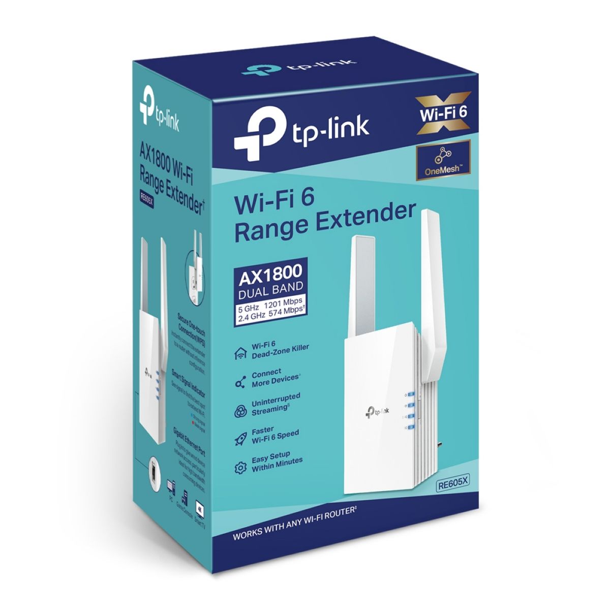 Extensor WiFi Tp-link Re605x Ax1800 Wifi 6