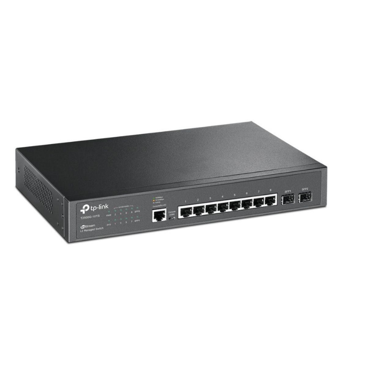 Switch TP-Link 8pto Gbit L2 Adm Sfp Sg3210