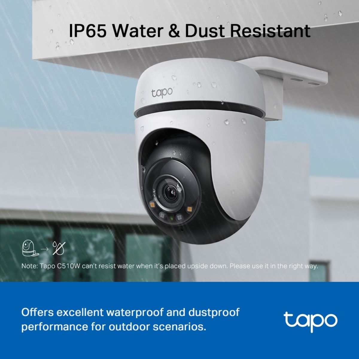 Camara Tp-link Tapo C510w 2k Wifi Ip65 Ptz