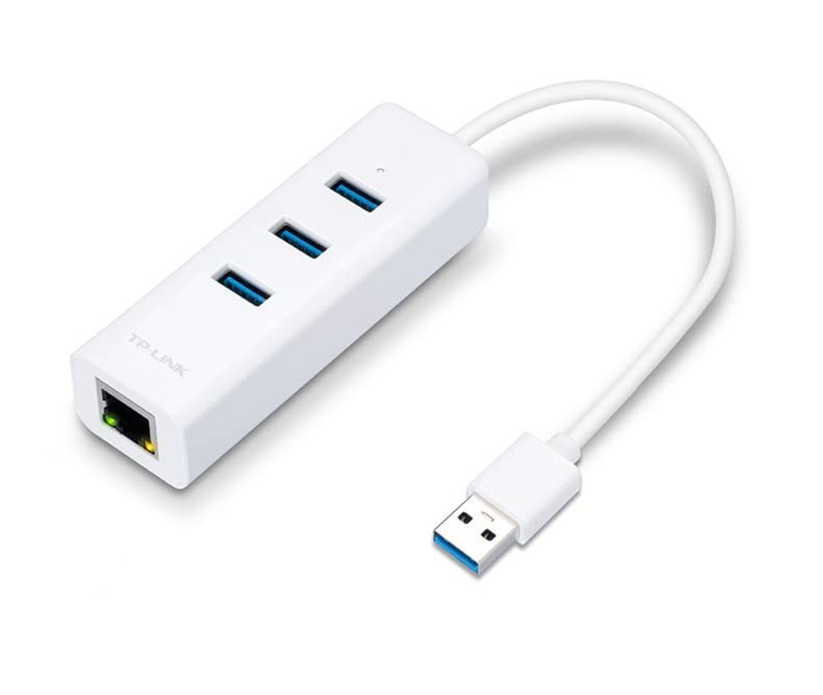 Adaptador USB 3.0 Hub 3 Puertos + 1 Ethernet TP-Link