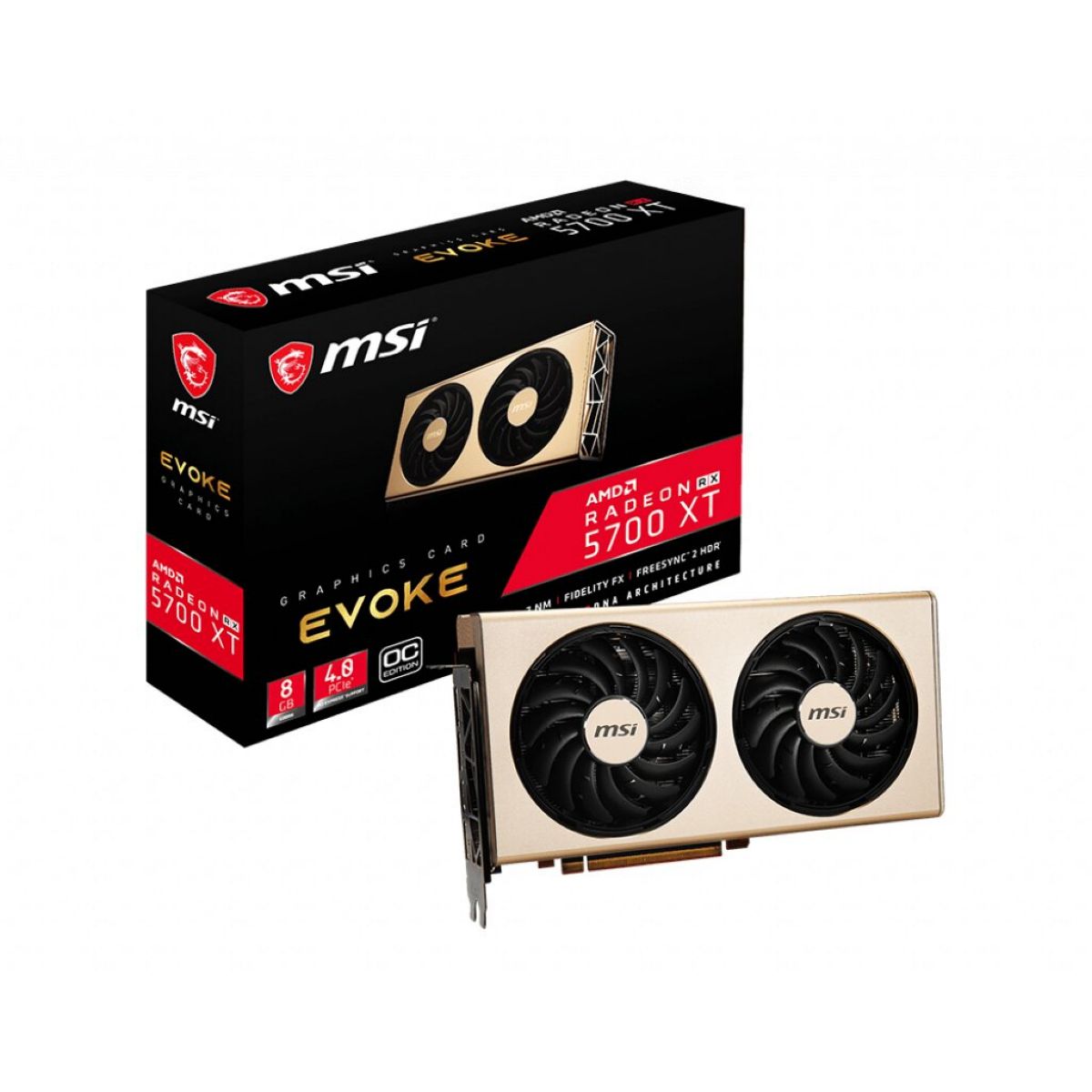 Tarj. Vga Msi Radeon Rx 5700 Evoke Oc