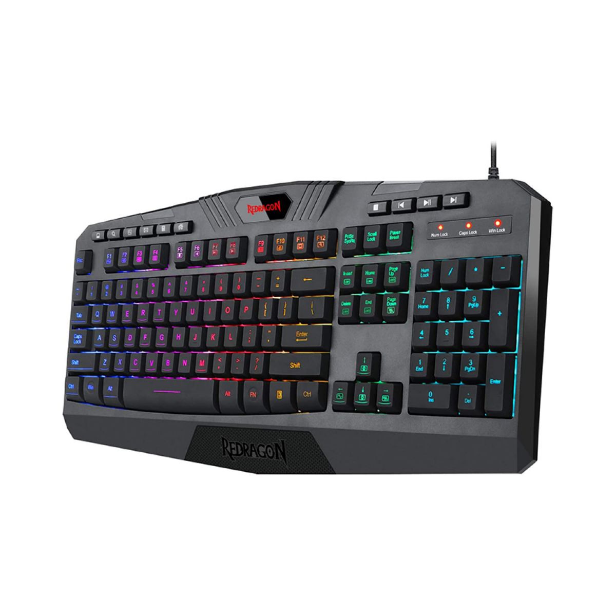 Teclado Redragon Harpe Pro Rgb Membrana