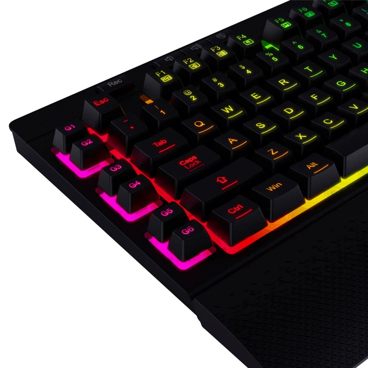 Teclado Redragon Shiva K512rgb Rgb Membrana