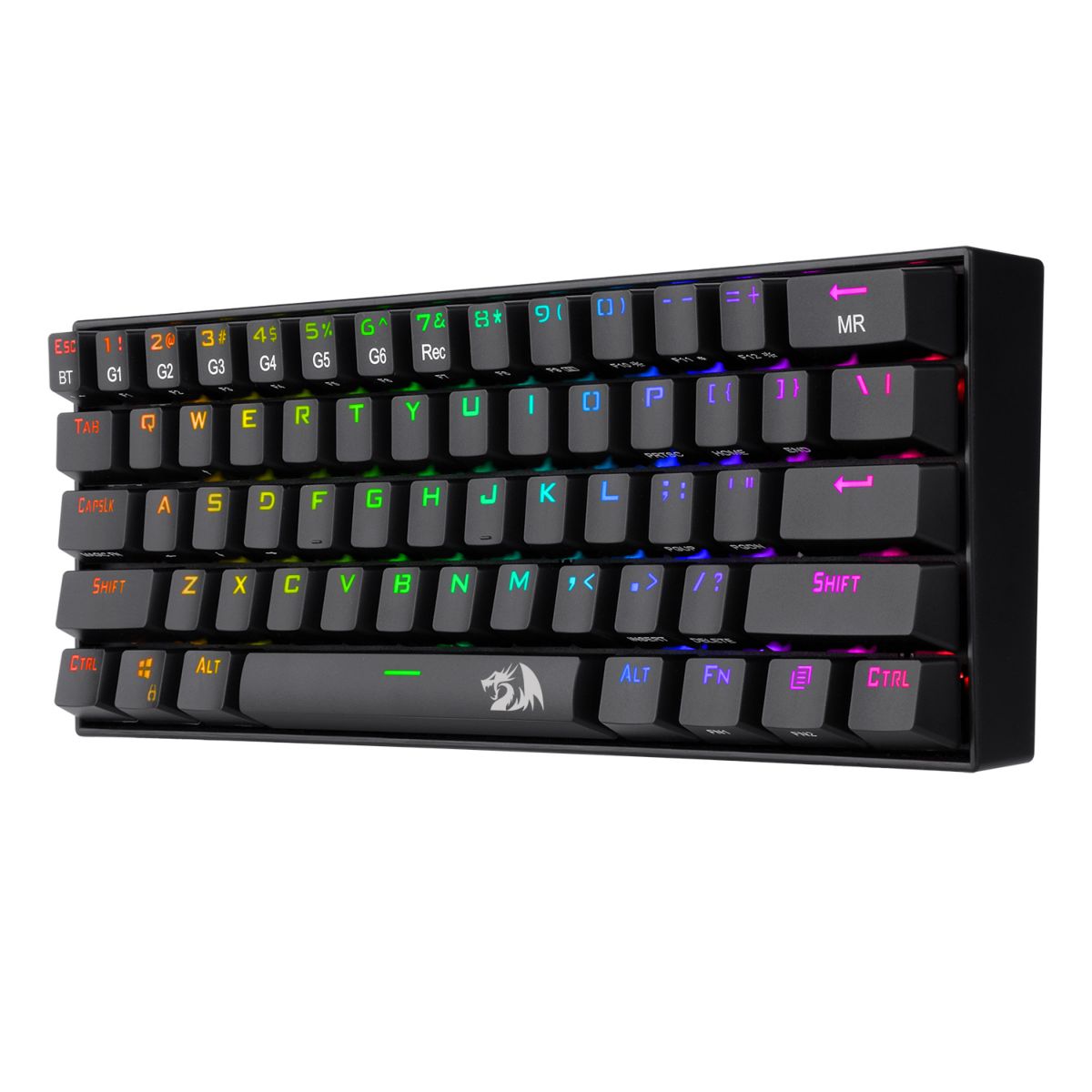Teclado Redragon Draconic Mec. Rgb e Inalámbrico