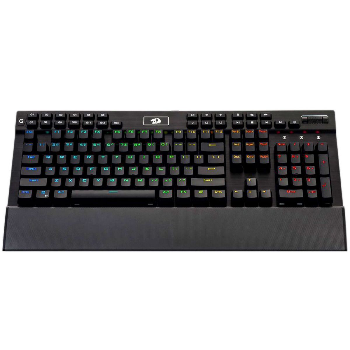 Teclado Redragon Yama Negro Rgb