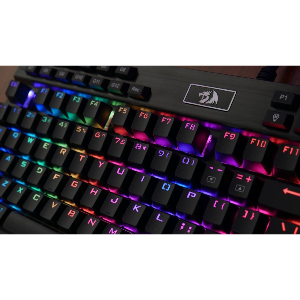 Teclado Redragon Yama Negro Rgb