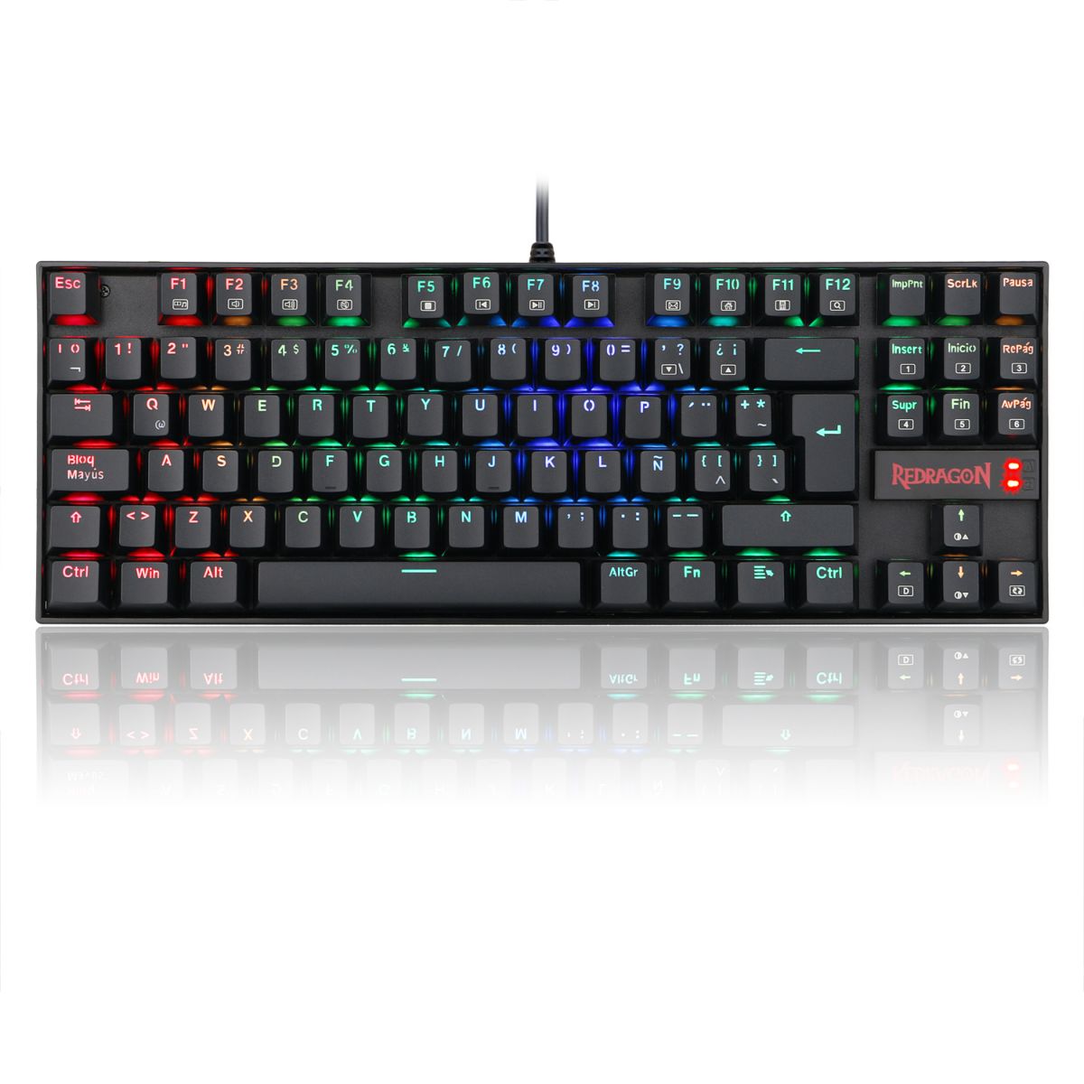 Teclado Redragon Kumara Rgb