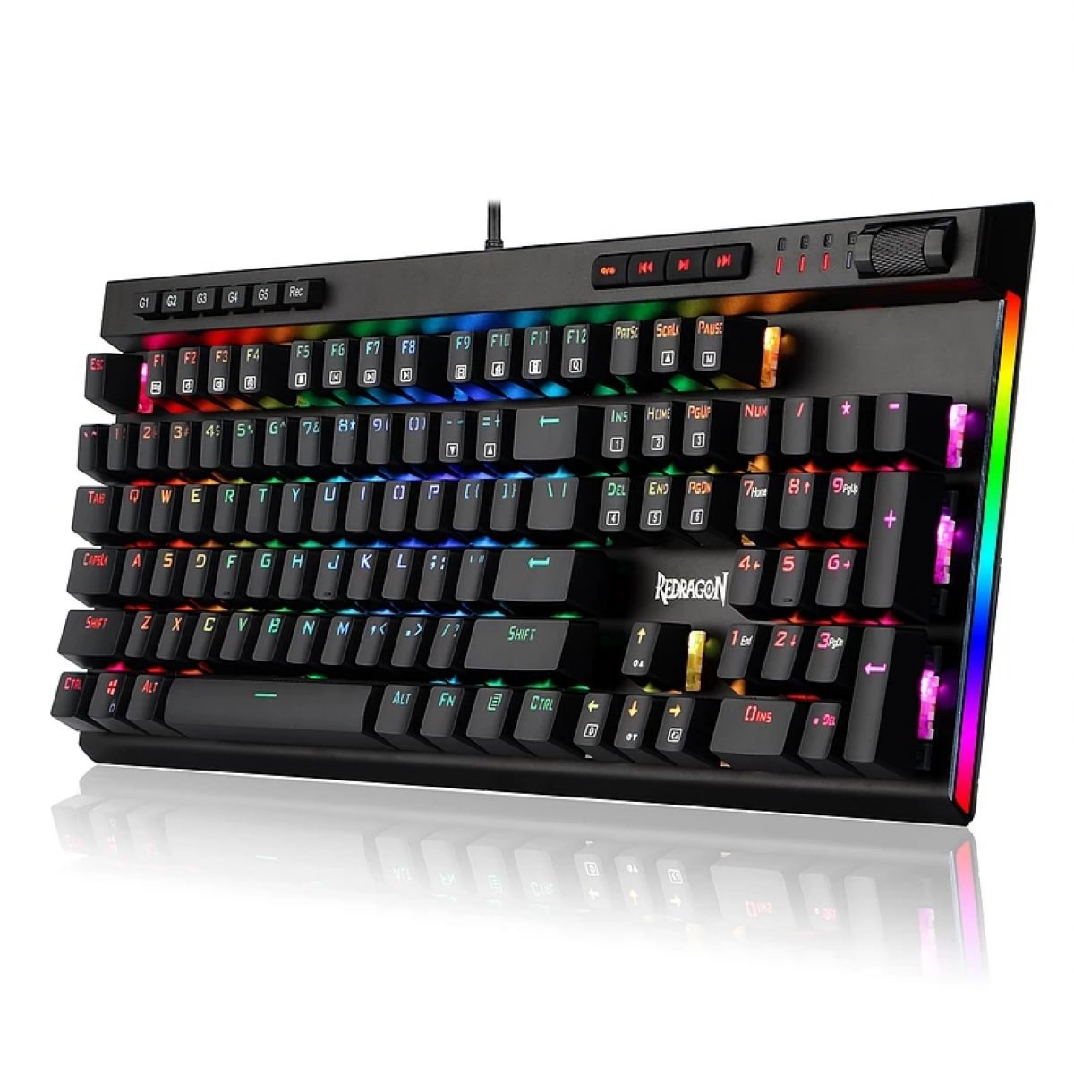 Teclado Redragon Vata Pro K580rgb-pro Rgb Mec