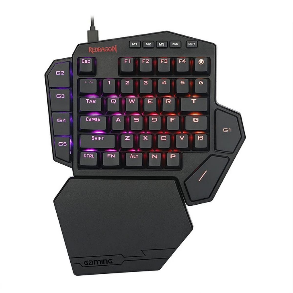 Teclado Redragon Diti Mec. Ing. Rgb Switch Blue