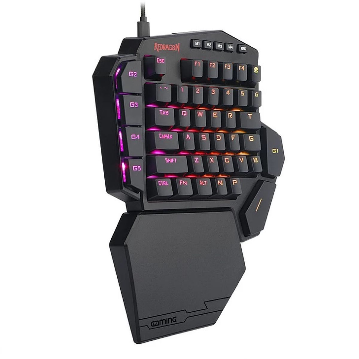 Teclado Redragon Diti Mec. Ing. Rgb Switch Blue