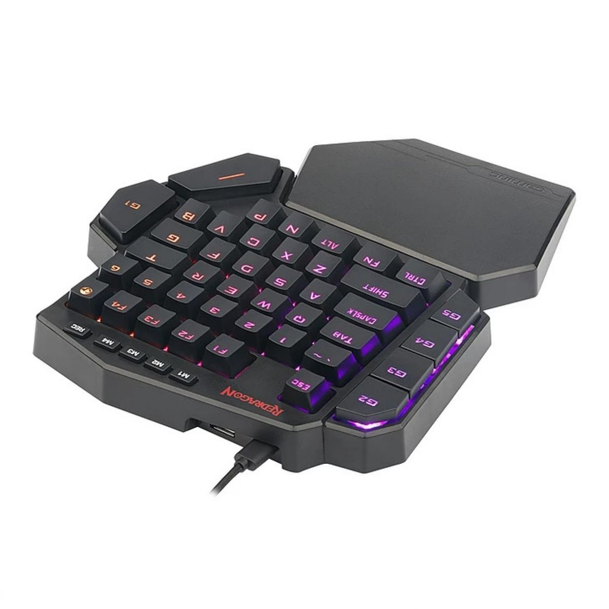Teclado Redragon Diti Mec. Ing. Rgb Switch Blue