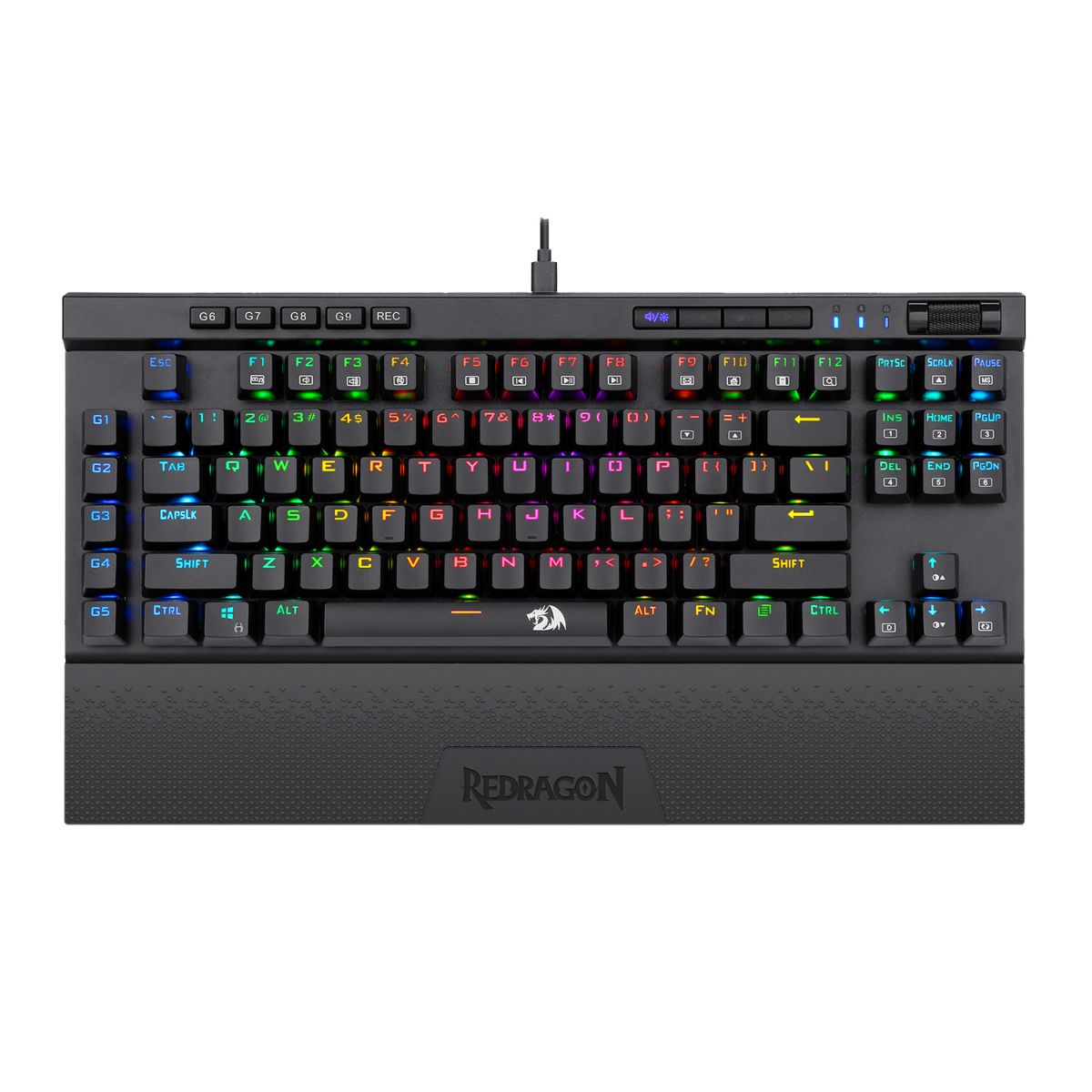 Teclado Redragon Magic Wand Mec Pro K587 Rgb