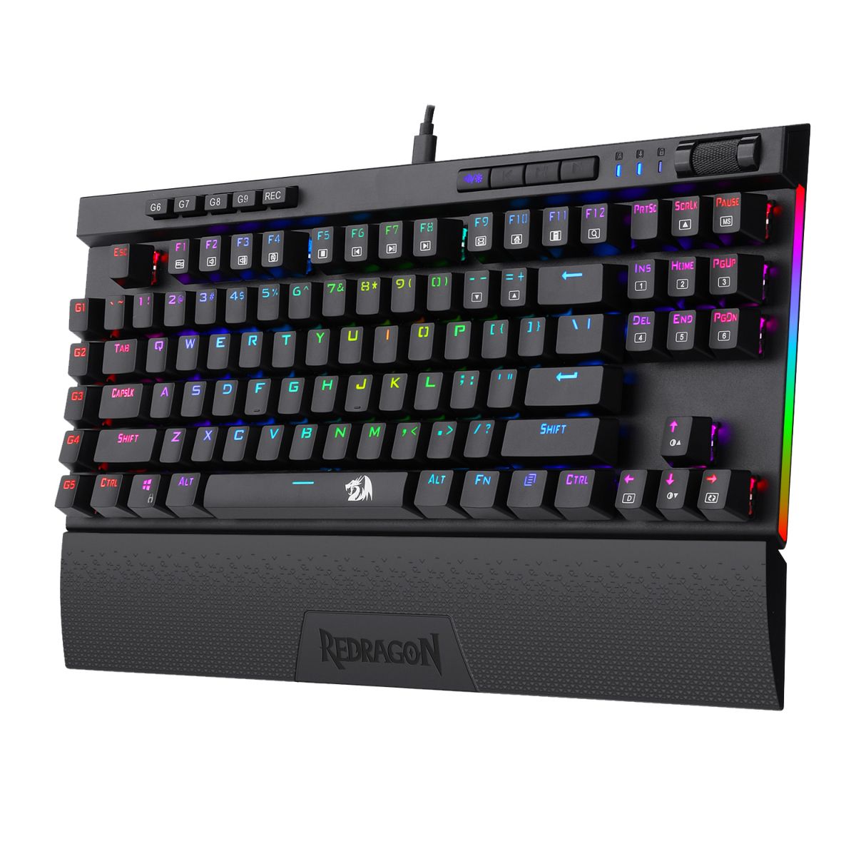 Teclado Redragon Magic Wand Mec Pro K587 Rgb