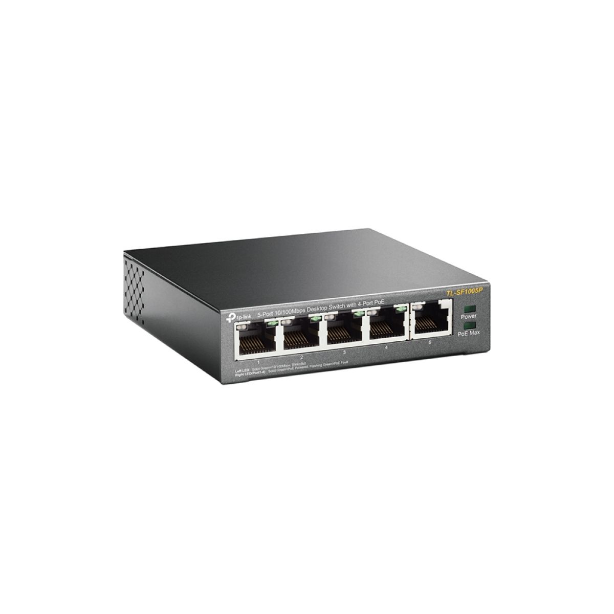SWITCH ESC TP-LINK SF1005P 5 PUERTOS 10/100 4 POE