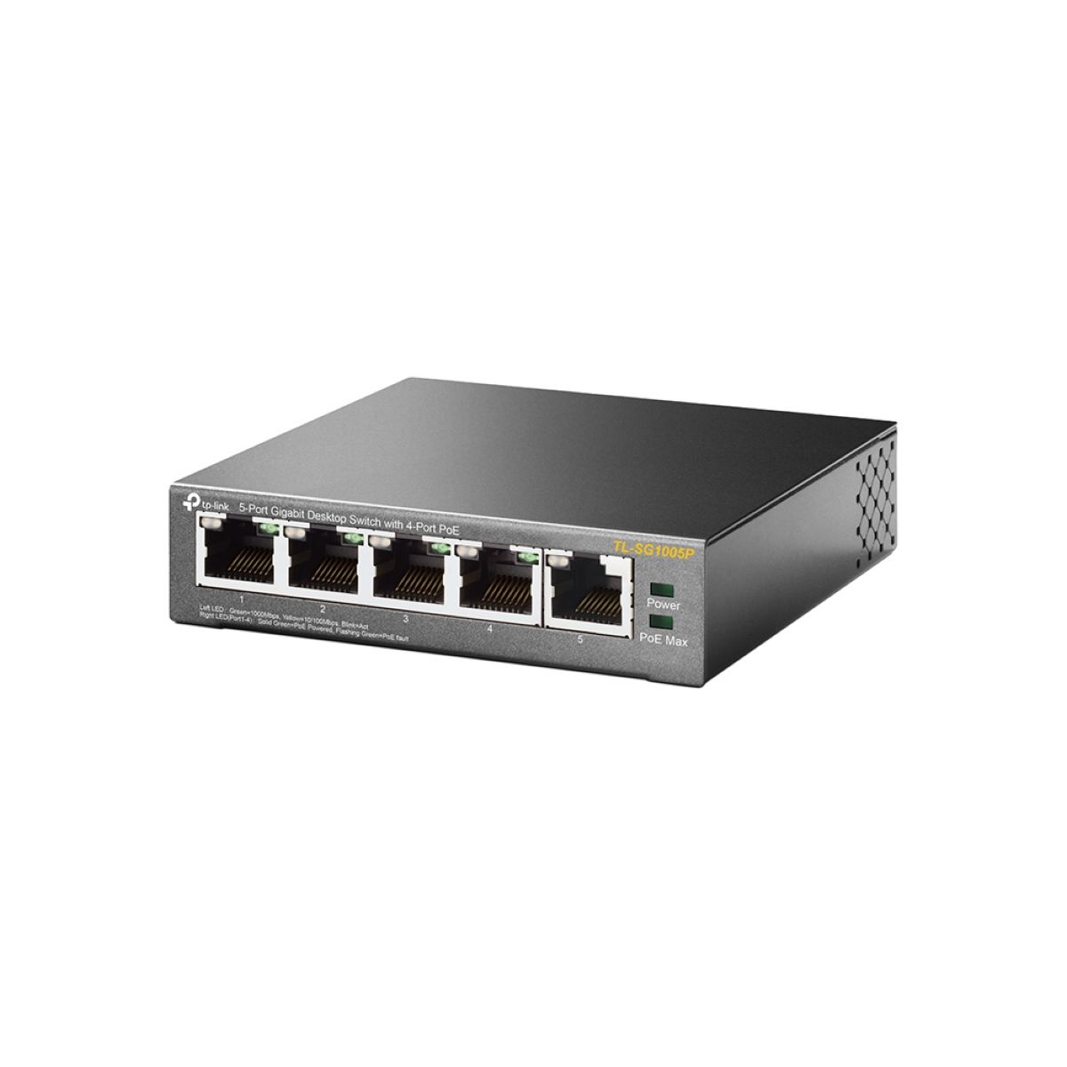 Switch 5 Puertos Tp-link Sg1005p 5pt 4poe Gbit