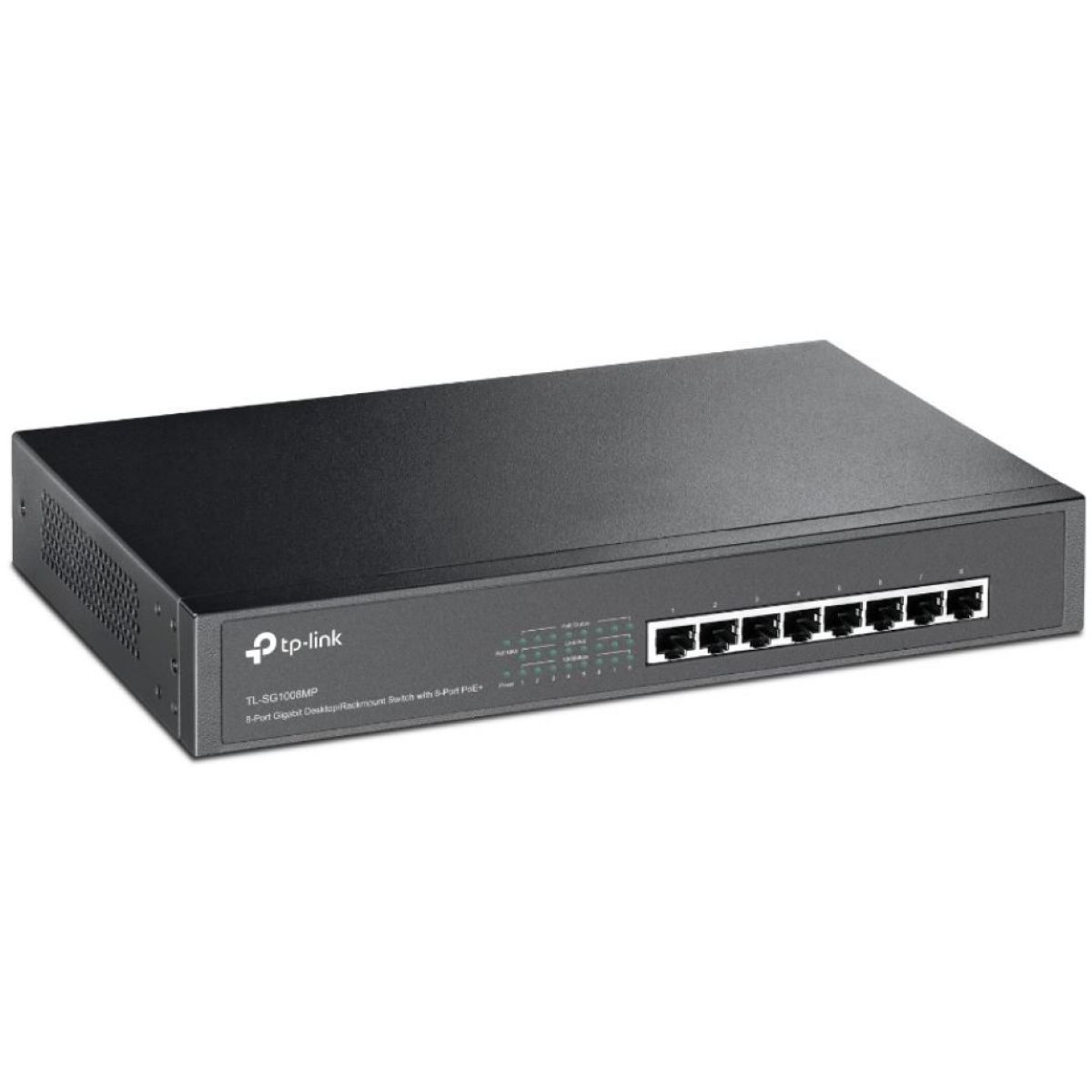 Switch TP-LINK Sg1008mp 8 Puertos POE+ 10/100/1000