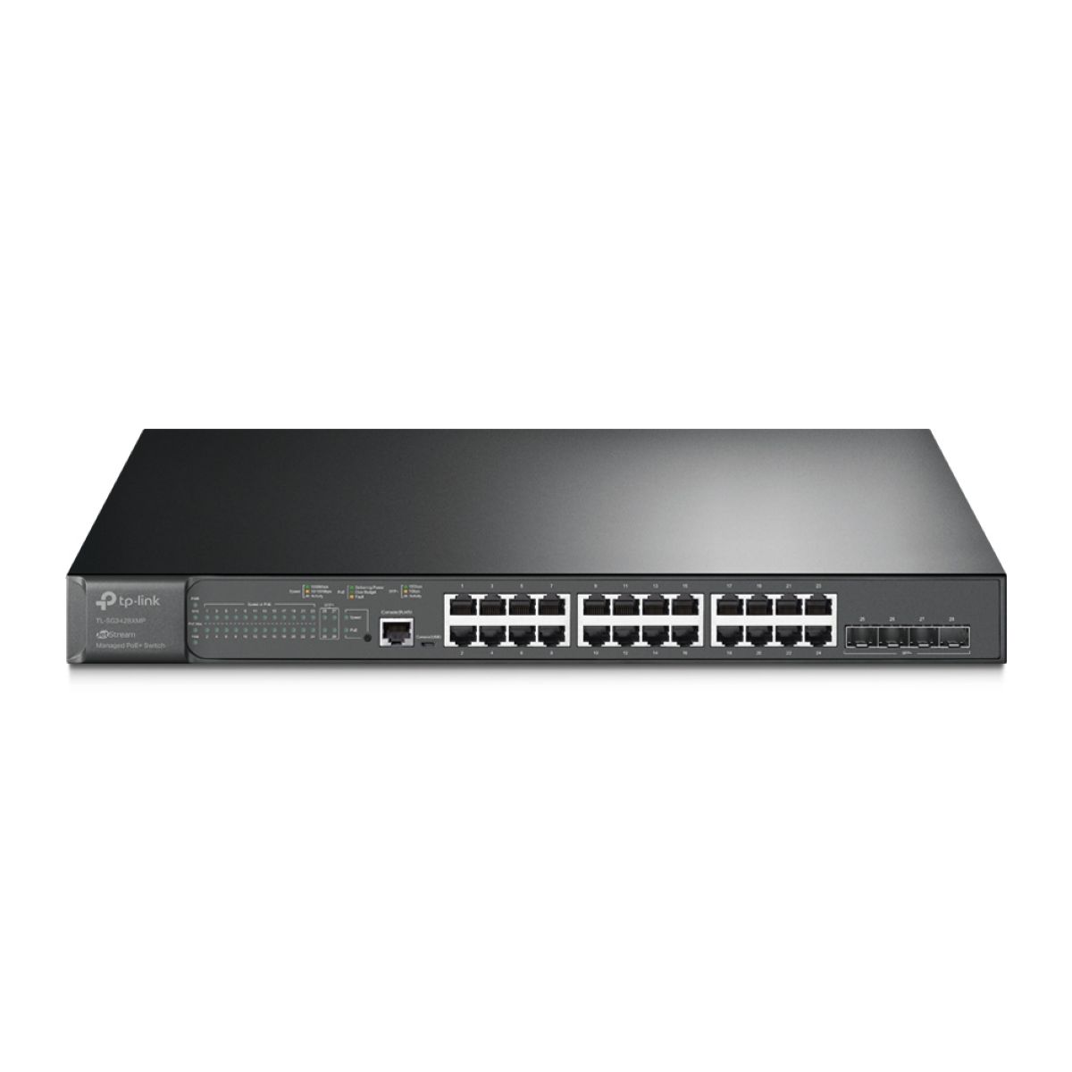 Switch Tp-link Sg3428xmp 24pt Gbit Adm Poe+ 4sfp+