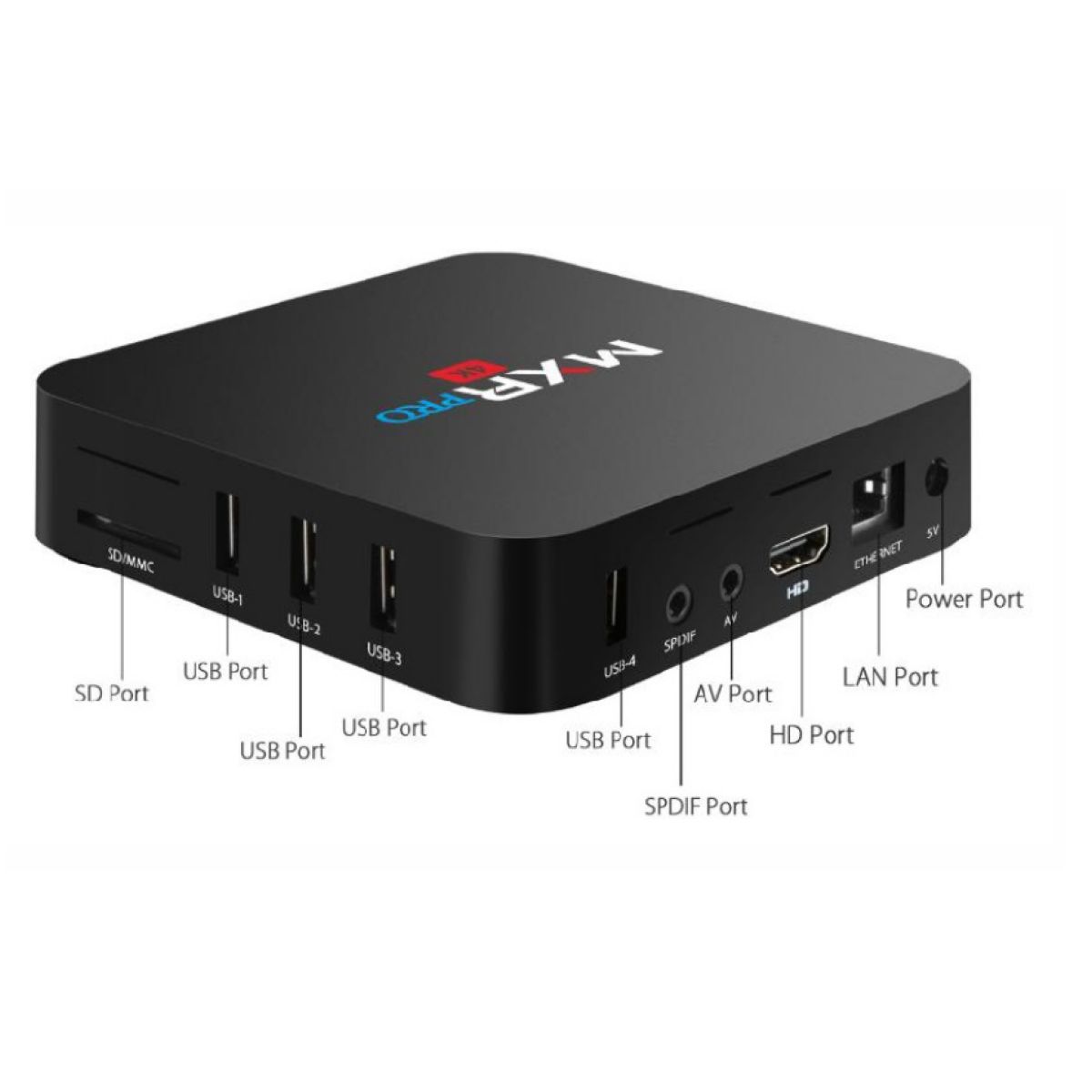 Tv Box Mxr Rk3328 Android 7.1 32GB 4GB