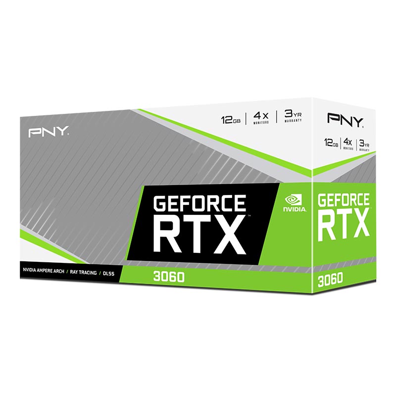 Tarjeta Grafica PNY Geforce RTX 3060 12Gb Verto DDR6