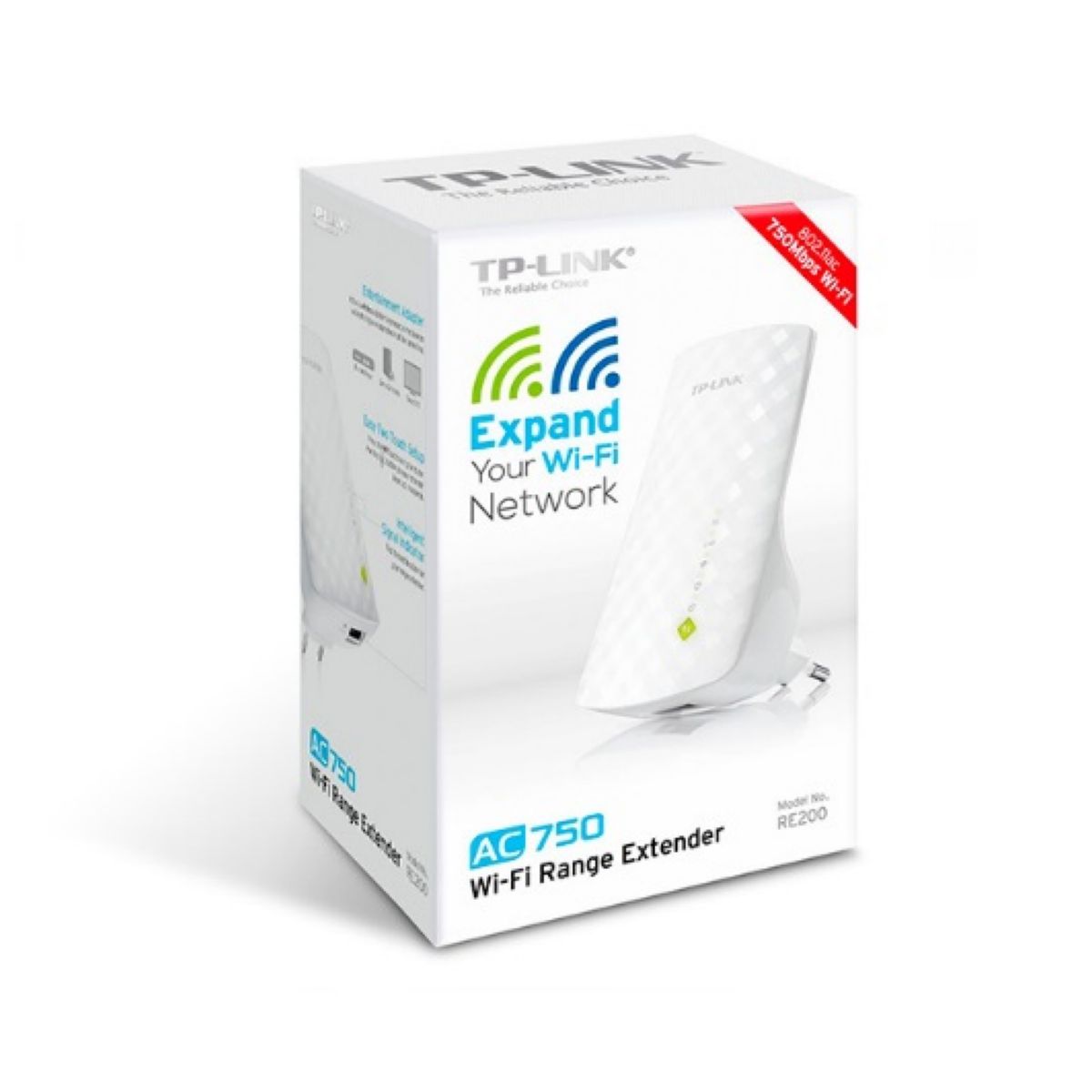 Range Extender WiFi TP-Link 750mb Dband Wls Re200
