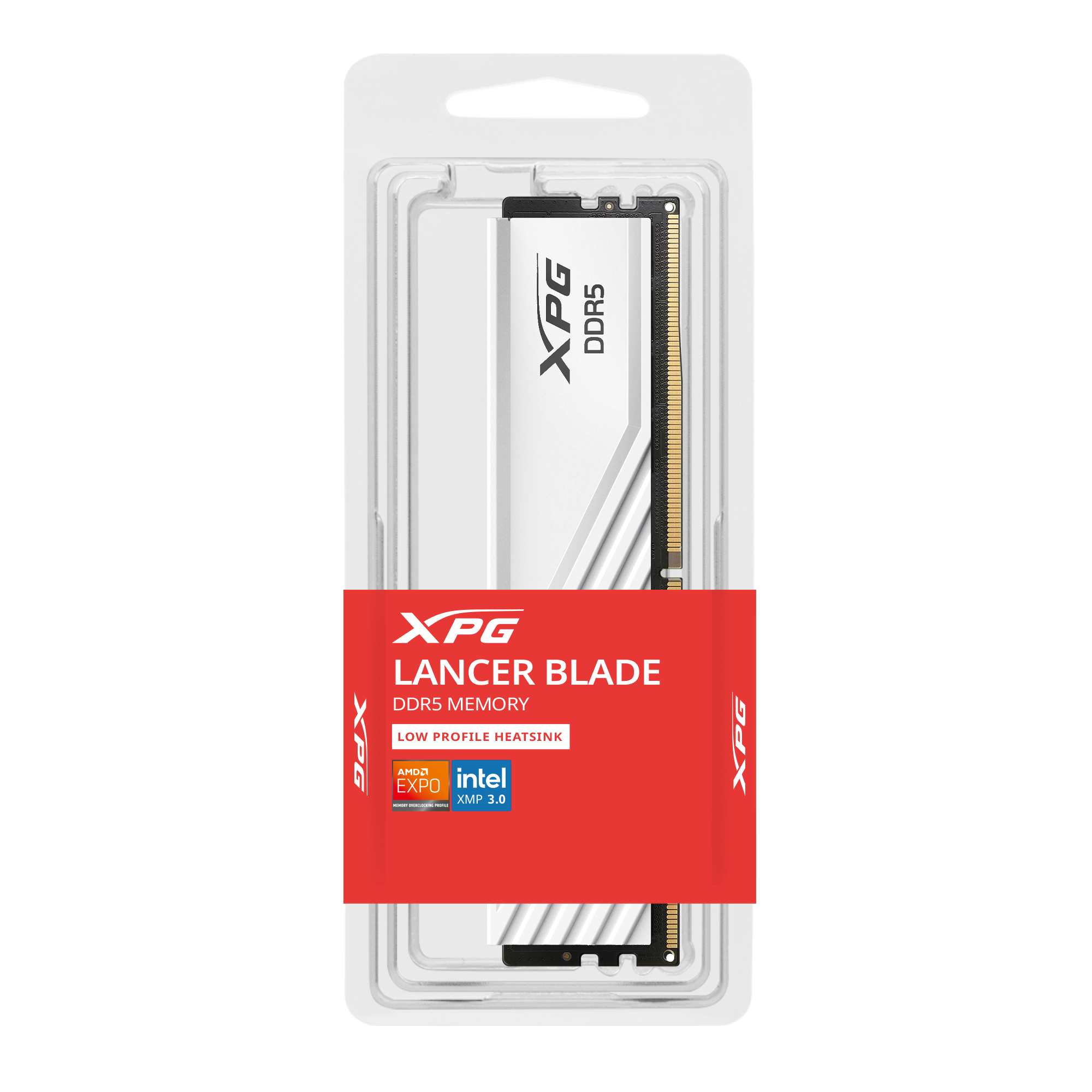 Memoria Adata Xpg Blade Lancer Ddr5 16gb 6000mhz Cl48 Blanco
