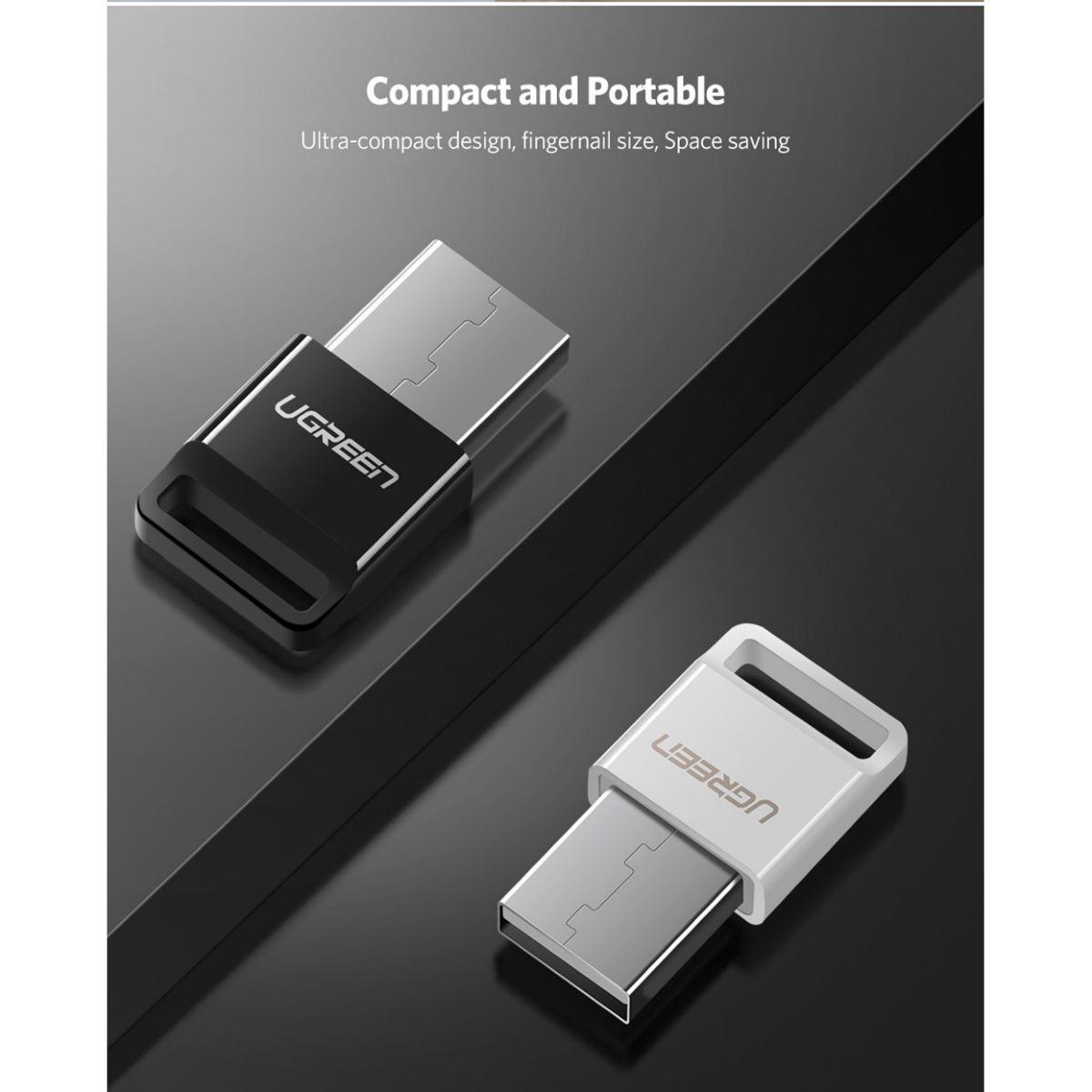 Adaptador Ugreen Bluetooth 4.0 Usb (apt-x) Black