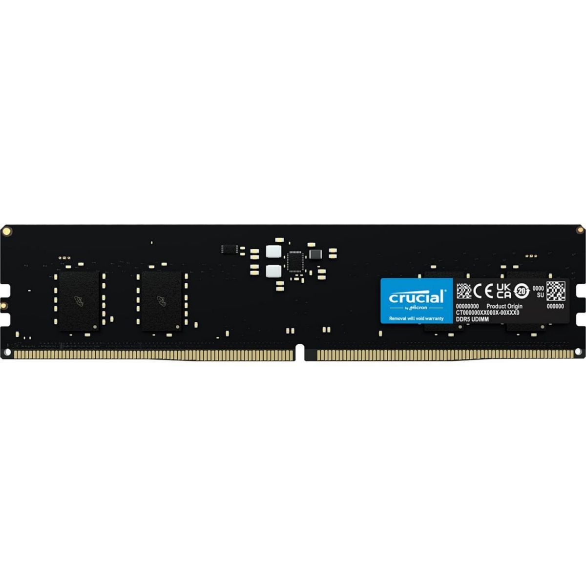 Memoria RAM DDR5 4800 16GB Crucial Cl40 1.1v Box