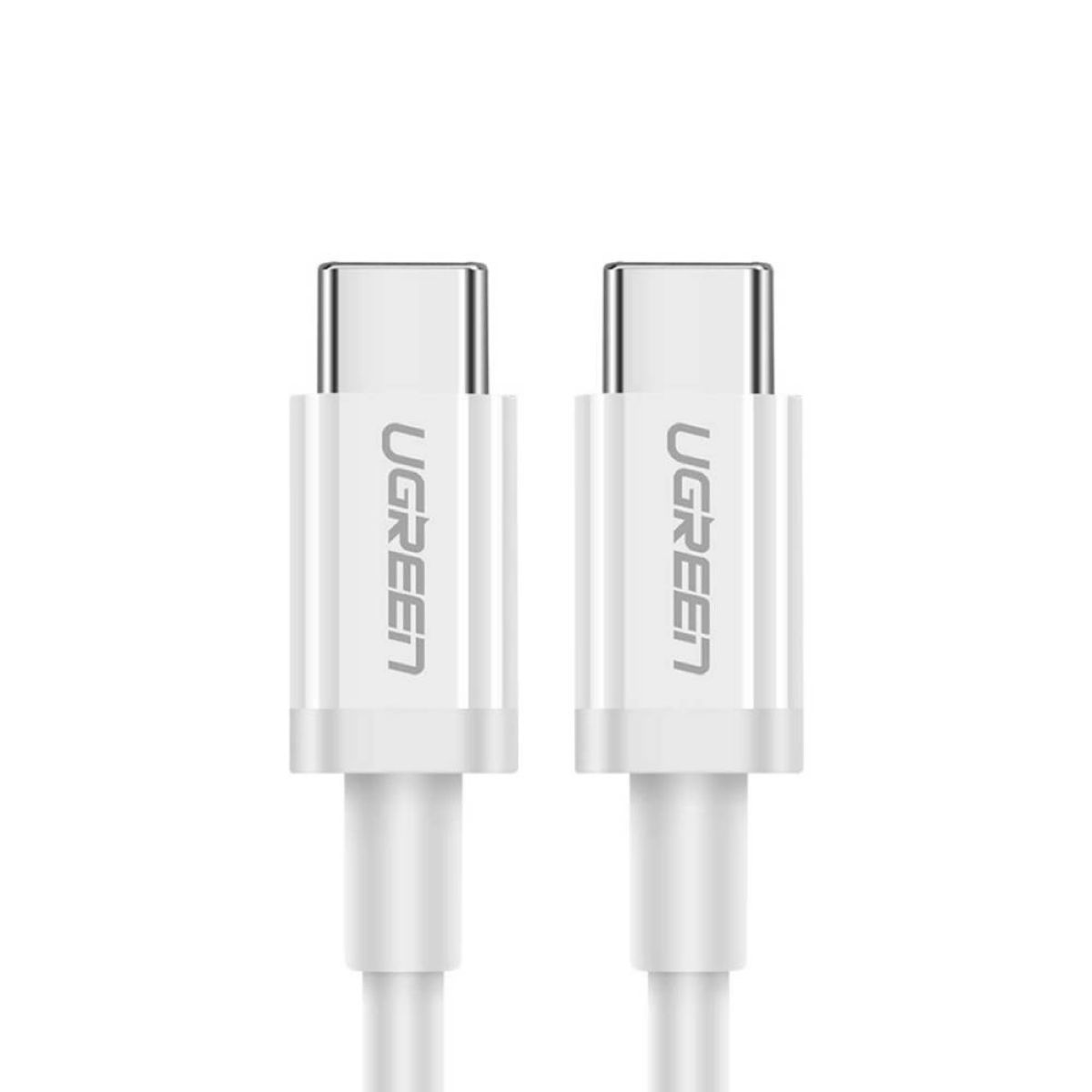 Cable Ugreen USB-C A USB-C Blanco 1.5 Metros