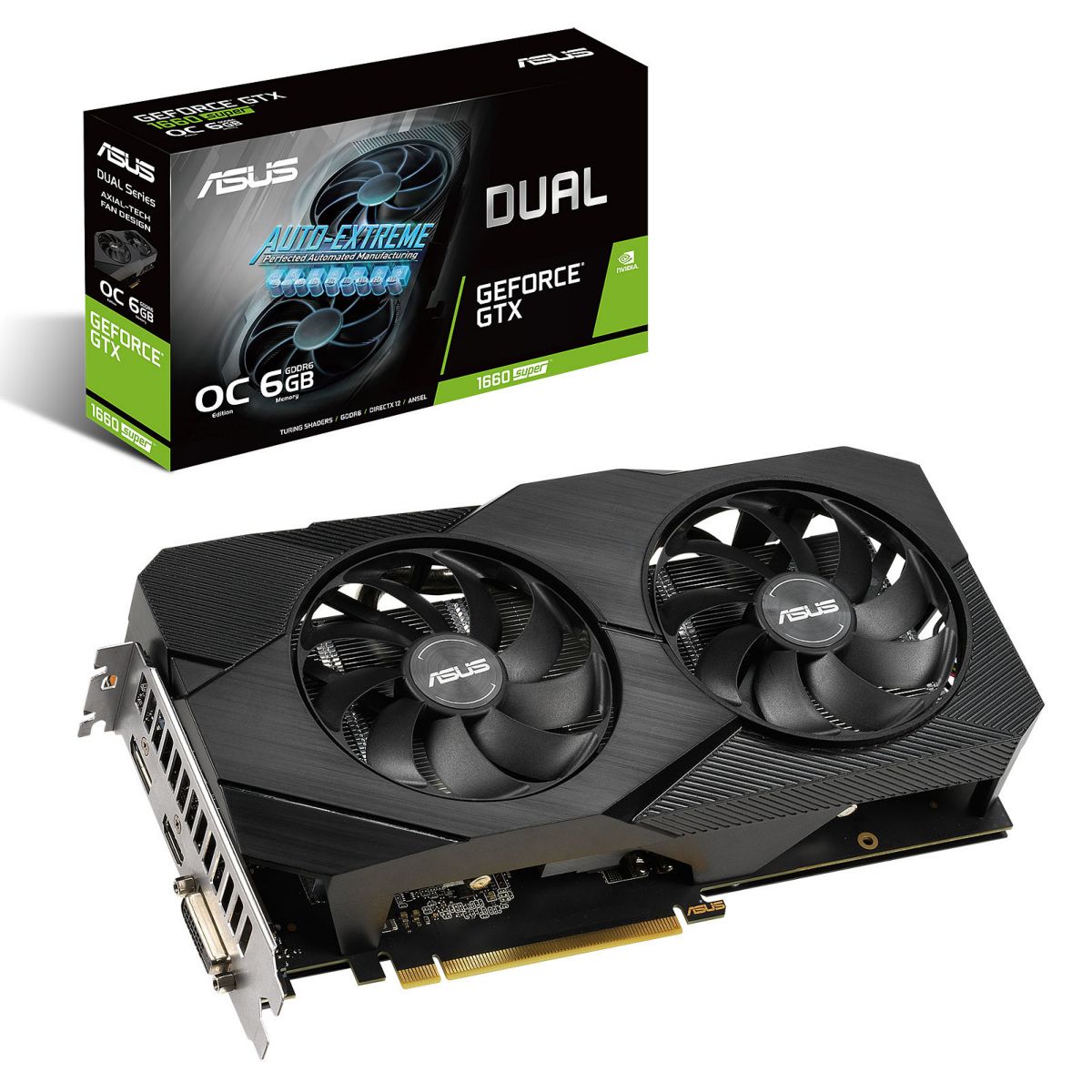 Tarj. Vga Asus Gtx 1660 Super O6g Dual