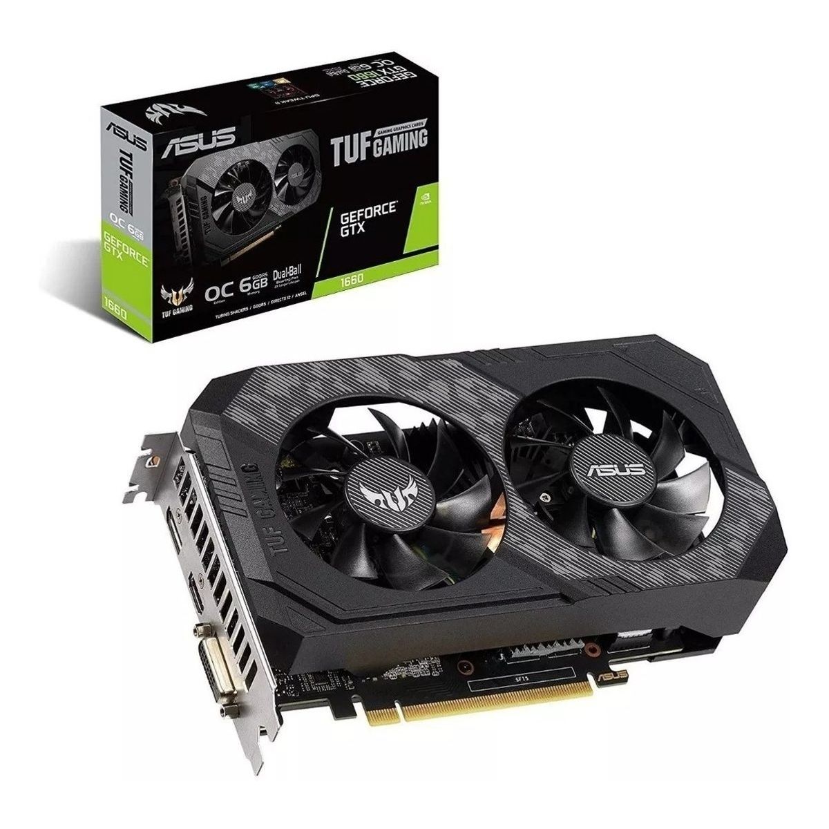 Tarj. Vga Asus Gtx1660 Super O6g Tuf Gaming