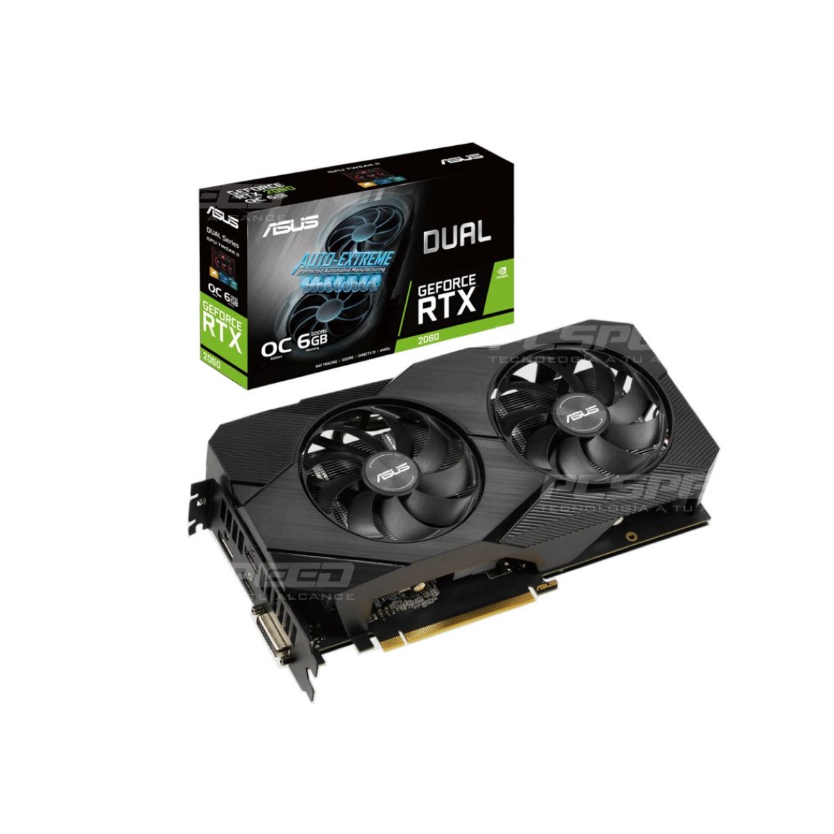 Tarj. Vga Asus Rtx2060 Oc Evo 6gb Gddr6