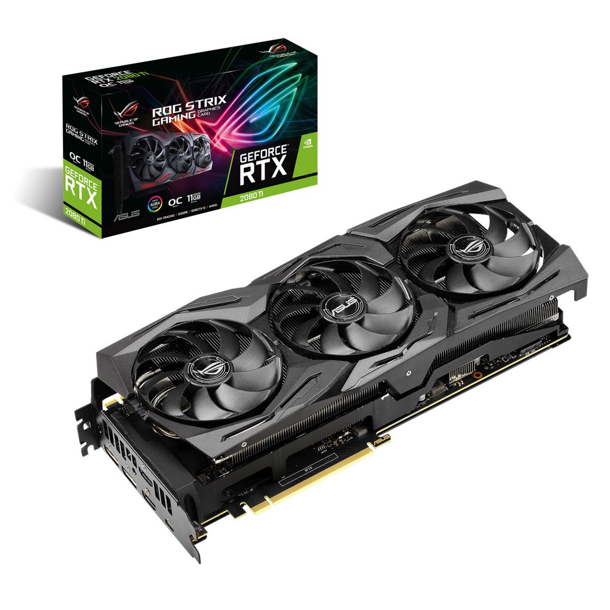 Tarj. Vga Asus Rtx2080ti Strix 11gb Ddr6