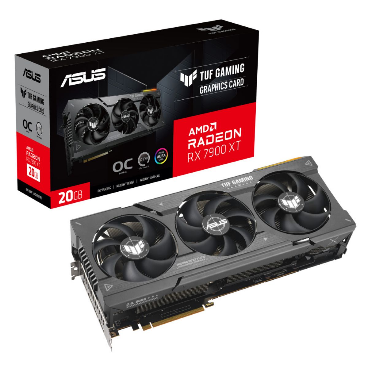 Tarjeta Grafica Asus Tuf Gaming Radeon Rx 7900 Xt 20gb