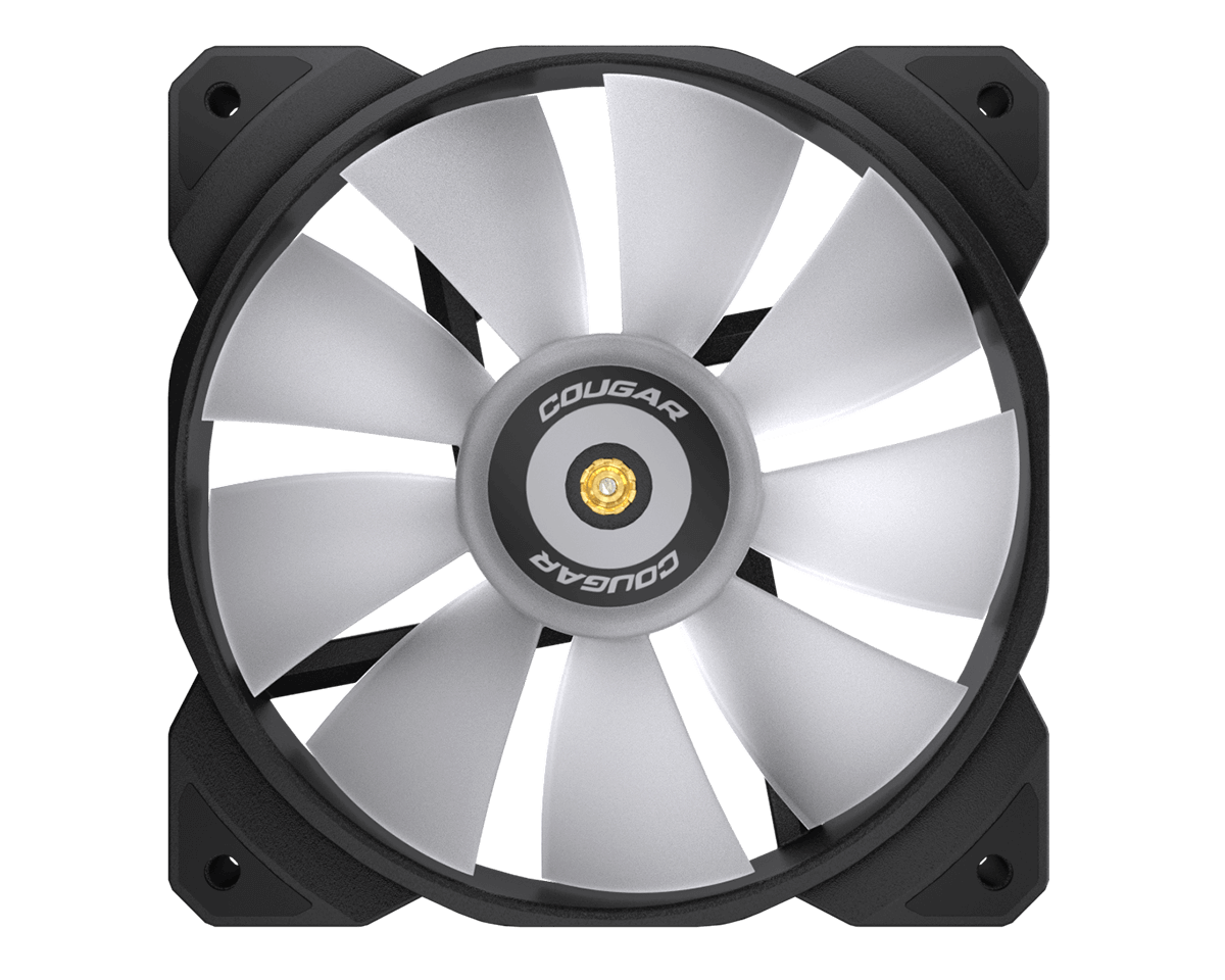 Kit de 3 Ventiladores Cougar Mhp 120 Argb Negro