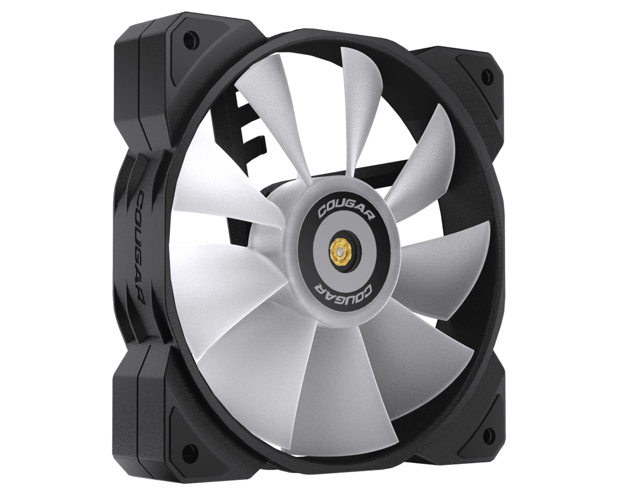 Kit de 3 Ventiladores Cougar Mhp 120 Argb Negro