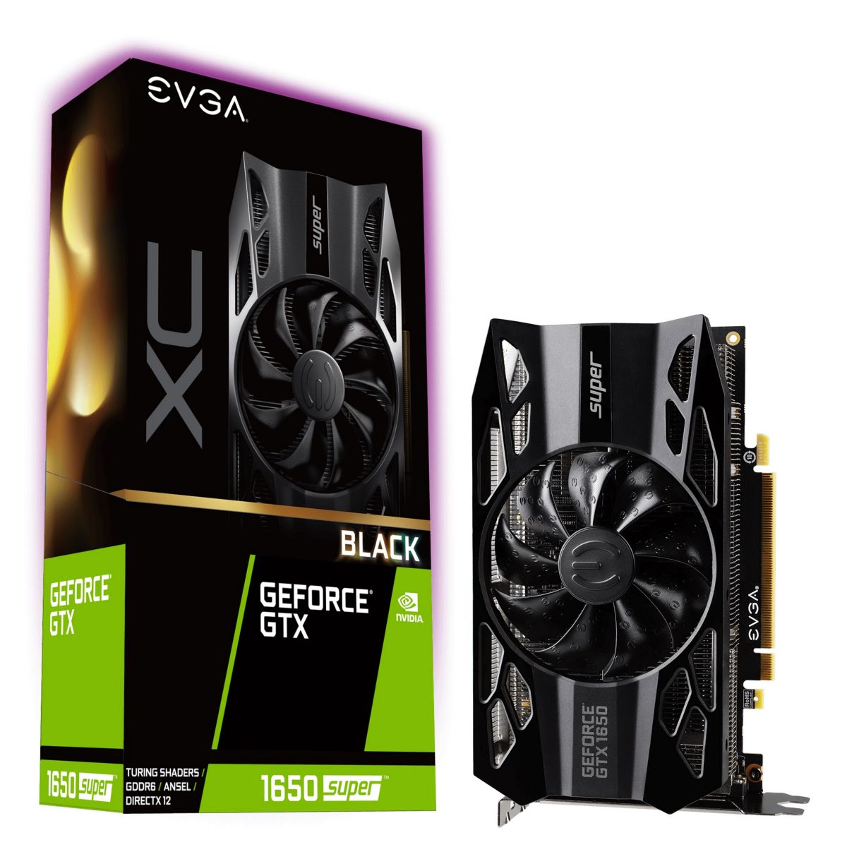 Tarj. Vga Evga Gtx 1650 Super Xc Black