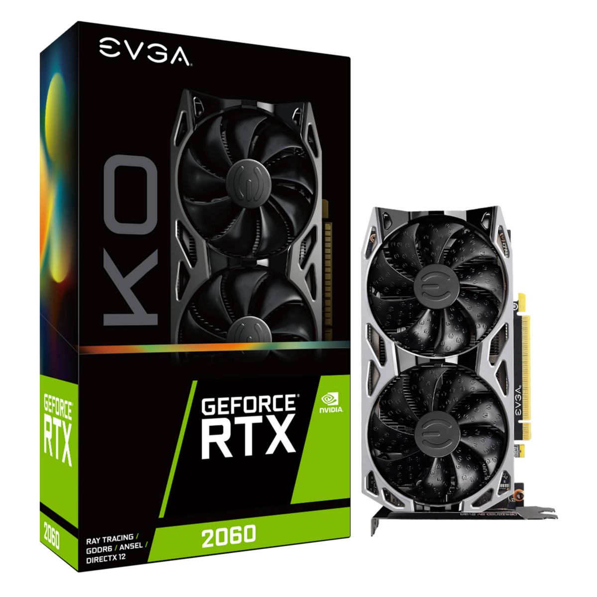 Tarj. Vga Evga Rtx 2060 Ko Gaming