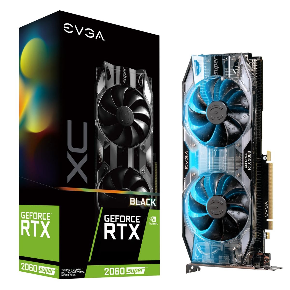 Tarj. Vga Evga Rtx2060 Super Xc Black